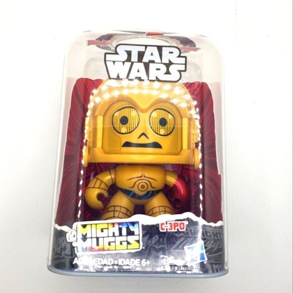 Star wars C-3PO mighty muggs spinning head collectible toy - Picture 1 of 5